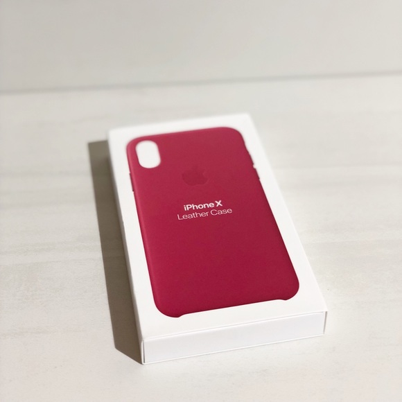 Apple Accessories - iPhone X Leather Case